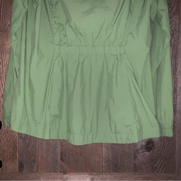 Women’s L GUIDE SERIES Green Nylon Packable Zip Front Jacket Cute Style EXC - Picture 9 of 12